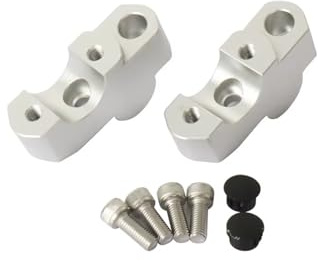 Motorcykel Styrhöjare För Street För Triple 765R 765RS Motorcykeltillbehör Lift Move Back Clamp Styrhöjare Silver Kit