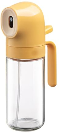 Generico Botella de spray para aceite – Atomizador Culinario In, Dispensador de hermético, recipiente de cocina recargable, cabezal de pulverización fino ajustable, Mister doméstico compacto