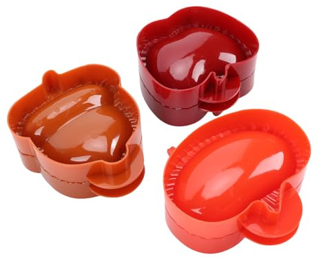 Agatige 3 moldes para mini pasteles para hornear, molde para hornear hecho a mano con temática de fiesta de ABS para fiesta de Navidad de Acción de Gracias