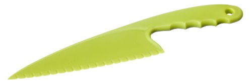 Westmark Salat-/Kuchenmesser, Breite Klinge, Länge: 29,1 cm, Kunststoff, Farbe: Grün, 20932270