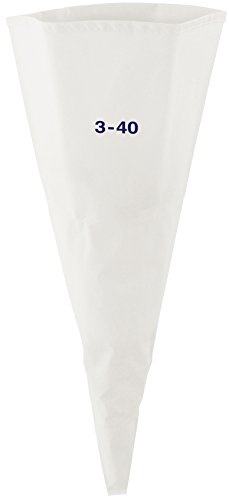 FMprofessional Fackelmann 21504 Spritzbeutel waschbar aus Baumwolle und Polyurethan, in Farben, Weiß