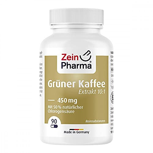 GRÜNER KAFFEE Extrakt 450 mg Kapseln 90 St