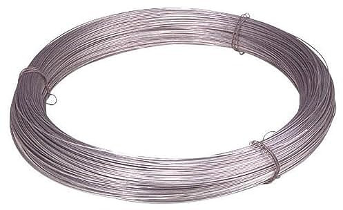 Wolfpack Linea Profesional 01060060 Alambre Galvanizado Rollo 5 kg. Nº12-1,8 mm, Gris