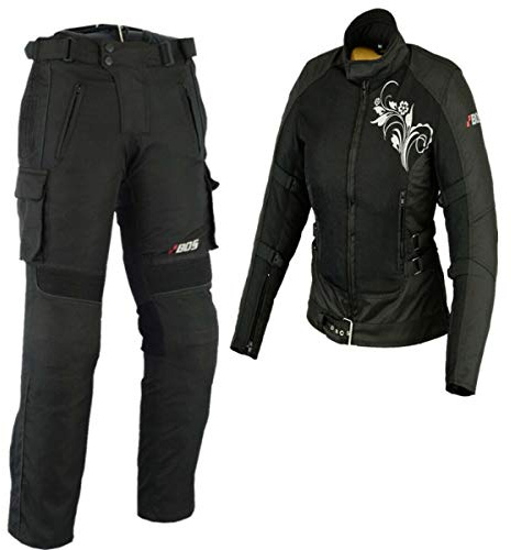 Motorradkombi Damen, Textil Zweiteiler Kombi (S)