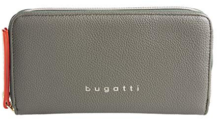 bugatti Ella Ladies Zip Around Wallet Olive