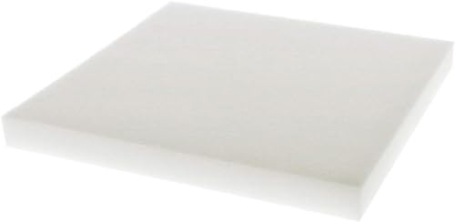 SaRani Relleno para cojines de espuma gruesa para sillas, 18 kg/m³ (45 x 45 x 5 cm)