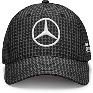 Mercedes AMG Petronas Formula One Team - 2023 Lewis Hamilton förarhatt, Svart, one size
