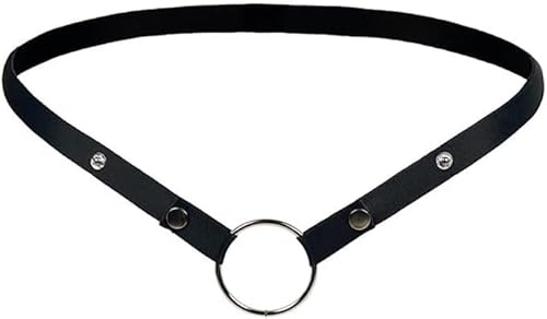 Cinturón de fijación de asistencia de yoga, cinturón de fijación de anillo redondo de ejercicio para hombres de fitness, ayuda de ejercicio para principiantes (45 mm) (negro)