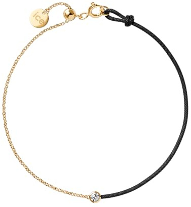 ICE Jewellery - Diamond bracelet - Half chain Black (021083)