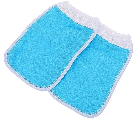 minkissy 4 Stück Badehandschuhe Badehandschuh Reinigungstücher Gesicht Handtücher Handtuch Körperwäscher für die Badetücher Handschuhe verdicken Badetuch Mittelsand Mann