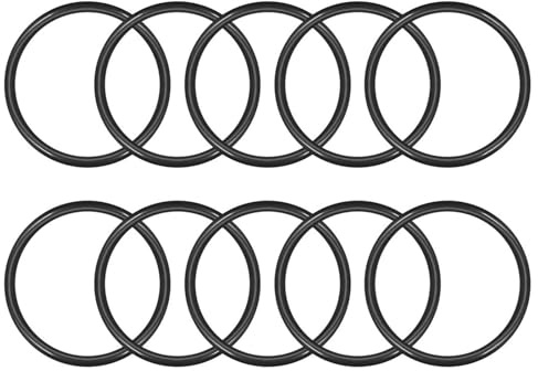 TA-VIGOR - Lot de 10 Joints Toriques en Nitrile (NBR) - 55 mm Ø Extérieur / 45 mm Ø Intérieur / 5 mm Épaisseur - Joints d'Étanchéité Métriques pour Tuyaux, Robinets, Automobile et Plomberie