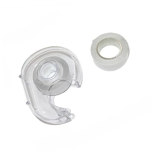 NUOBESTY 2stücke Pack Transparente Doppelseitige Klebebänder Für Kleidung -aufkleberrolle Für - Modekleidung