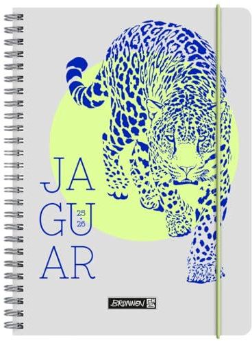 BRUNNEN Schülerkalender 2025/2026 „Jaguar“ | A5, Papier