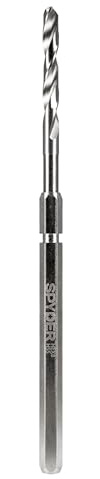 Spyder 3/8 (Hex8) HSS Hole Saw Pilot Bit, 1/4 x 7-1/8 (600648P)
