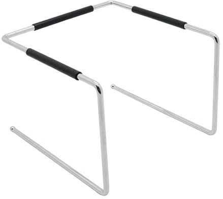 Fenteer Pizzapfannenständer, Lebensmittel-Präsentationsständer, professioneller Leichter Edelstahl, Pizzapfannen-Riser-Rack für Pizzerien