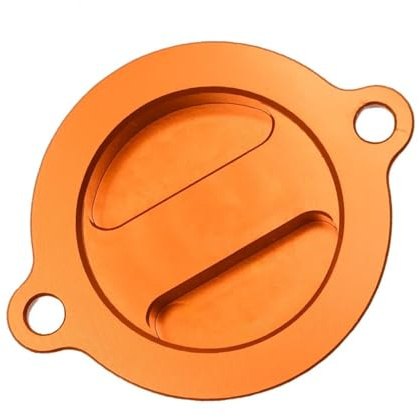DALIDAK Convient for KTM SXF EXC EXCF XCW XCFW 250 350 450 ENDURO Aadventure Duke RC 690 990 1050 1190 1290 Motocross Billet filtre à huile couvercle bouchon(Orange)