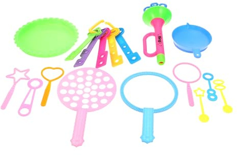 TOYANDONA Bubble Stick for Assorted Color Bubble Wands Soap Tools for Outdoor Play Beach Park Playground Fun Safe and Handheld Random Color