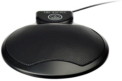 AKG CBL410PCC-BK Oberflächenmikrofon, omnidirektional, Schwarz