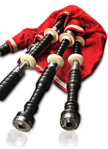 McWilliams African Blackwood Bagpipes - Red Edition