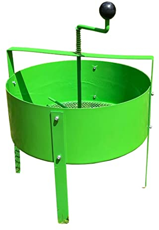 Selections Garden Rotary Soil Sieve Sifter Earth Riddle Compost Screener (18 Litre)