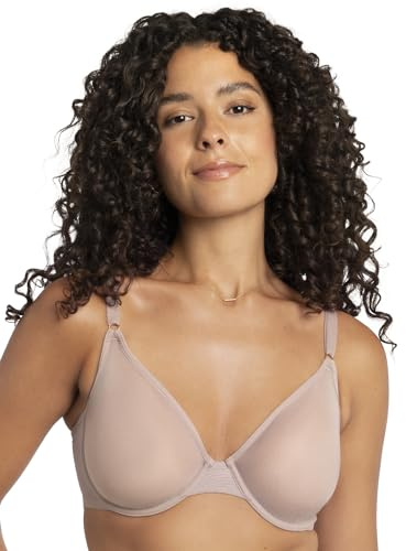 Smart & Sexy Women's Sheer Mesh Demi Underwire Bra - See Through Bras