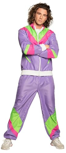 Boland Femme Survêtement Années 80 avec Poches Costumes pour adultes, Multicolore, M EU