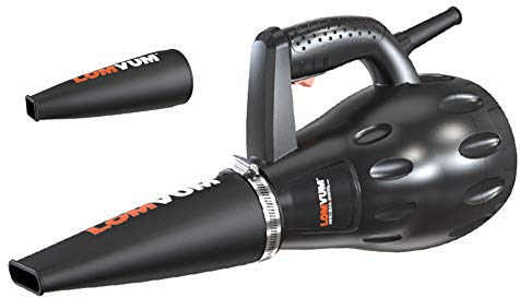 ACXZ Soffiatore Elettrico Industriale, spazzatrice Portatile con Cavo da 8 m con ugelli Quadrati e Piatti, Potente 2800 W, utilizzato per la Cura del Prato/spazzaneve, Nero