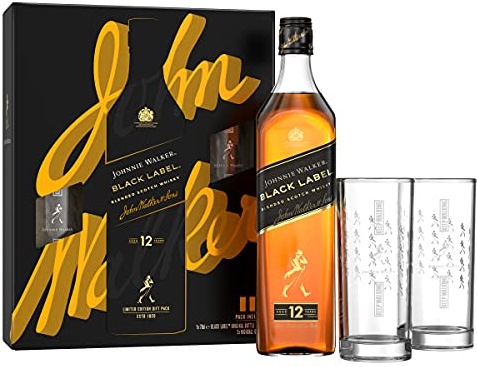 Johnnie Walker - Glass Pack - Black Label - 12 year old