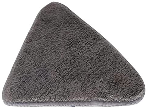ZAAHII Vadrouille de Nettoyage Triangle Réglable Balai de Nettoyage Rotatif à 360 Telescopic Triangular Mop，pour Nettoyer Le Verre Sols et Murs（Tissu Triangulaire séparé）