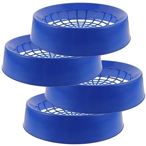 Happyyami 4 Stück Taube Notgroschen Schüssel Brutpfanne Für Vögel Vogelhäuschen Für Draußen Nistschale Für Vögel Taubenzucht Plaspigeon Tic Kanarienvogel Kleiner Papagei Runden Plastik