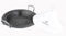 Baumalu, Tajine de acero inoxidable 30 cm con tapa cerámica blanca, compatible con todo tipo de fuegos, incluyendo inducción, diseño elegante y duradero, tamaño 30 cm, color blanco, acero inoxidable