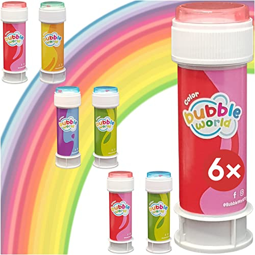 Conipa Seifenblasen Set I 60 ml Dosen I Seifenblasen für Kindergeburtstag, Hochzeit, Standesamt, Polterabend UVM I (6)