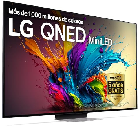 LG TV QNED MiniLED 4K 2024 | 86QNED91T | 86'' (217 cm) | QNED | Processeur α8 AI 4K | Alexa