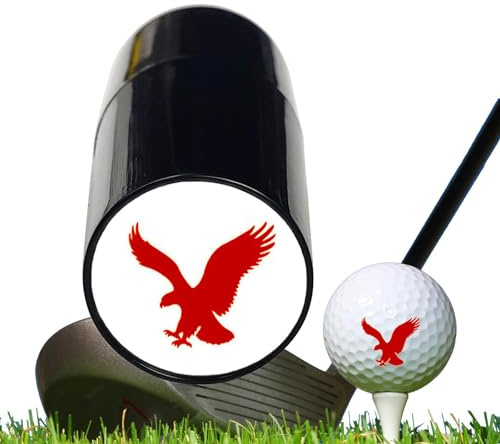 Golfball-Stempel, sicher, farbecht, geruchsarm, Designer-Golfball-Marker, personalisierter Stempel, Golfball-Stempel für Gummistempel auf Papier, , Stoff