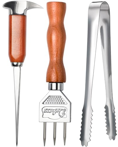 Eispickel-Set aus Edelstahl