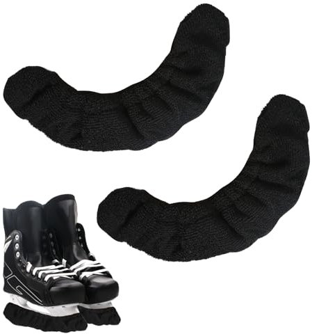 BELIHOME 1 Paar Kufenschoner für Schlittschuhe, Schlittschuhschutz Eishockey Elastische Kufenstrümpfe Kufenschutz Zubehör, Schlittschuhe Schoner für Hockeyschlittschuhe und Eiskunstlaufschuhe