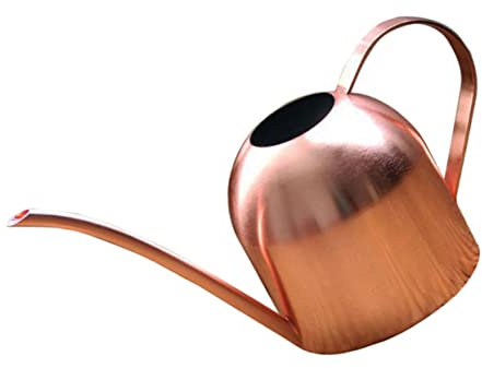 Regadera, 1 pieza Regadera de acero inoxidable Hervidor de agua de acero inoxidable Regadera for exteriores Regadera for plantas de exterior Regadera de metal Regadera galvanizada Regadera for niños R
