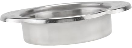 OKUMEYR Stainless Steel Food Can Strainer Effortless Water Draining Sieve for Tuna Beans and Vegetables Kitchen Tool for Daily Use