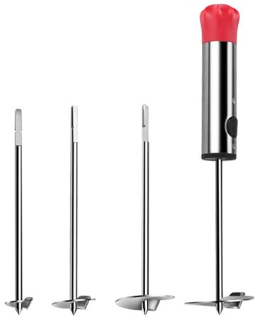 MAGICLULU Multifunction Fruit Corer Set with Four Stainless Steel Replacement Blades Heavy Duty Apple Core Remover and Pitter for Easy Fruit and Vegetable Preparation in Kitchen