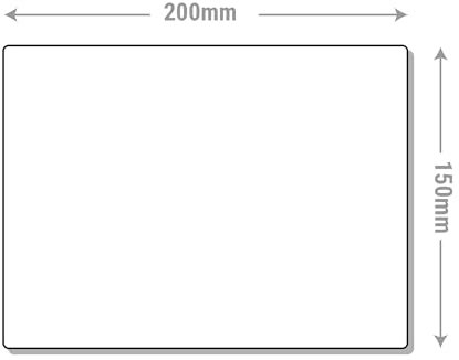 V Safety L2 - Estintore a polvere, orizzontale, 200 x 150 mm, 3 mm, in alluminio spazzolato composito