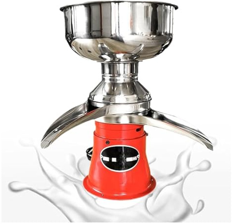 Séparateur de crème électrique 50 L/h séparateur de crème centrifuge en acier inoxydable 4 heures Duable pour séparer produire divers crème écrémée au lait