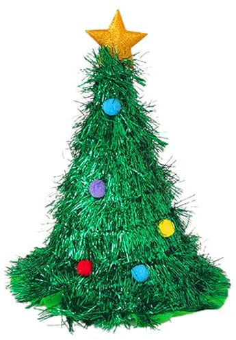 YNPQTDS Weihnachtsbaum Hut Vliesstoff 37x47cm Lustige Weihnachtsmütze Weihnachts Partyhut Hut Weihnachtsbaum Für Damen Und Herren Für Karneval Mottoparty Dekoration