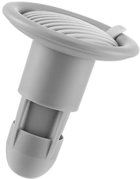OUNONA Crépine de Drainage d'Égout en Silicone Gris Filtre Anti-Colmatage pour Évier Bouchon de Vidange de Sol 1 Pièce Protection Anti-Odeur pour Salle de Bain Cuisine