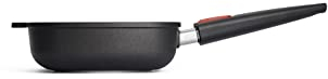 Woll 1620 N Nowo - Sartén Honda Cuadrada (20 cm), Titanio