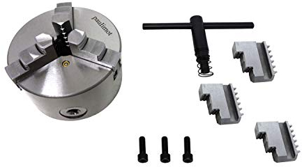 PAULIMOT Dreibackenfutter, 160 mm mit 3-Loch-Aufnahme