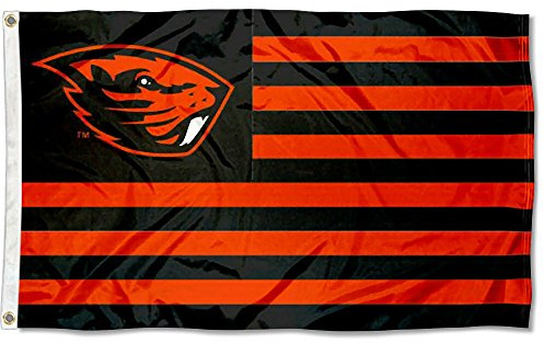Oregon State Beavers Stars and Stripes Nation Flag