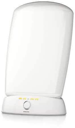 Philips HF3319/01 Energy Light (bis 10000 Lux, UV-frei, LED Timer, Dimmer) weiß