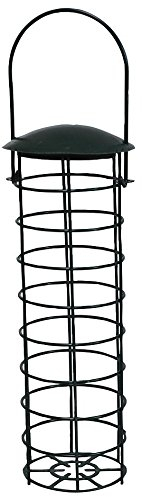 Kingfisher Mangeoire à Oiseaux BF029 Green Standard Suet Fat Ball - Transparente - 9 x 9 x 31 cm