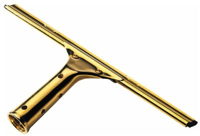 Ettore Solid Brass Squeegee, 6-Inch