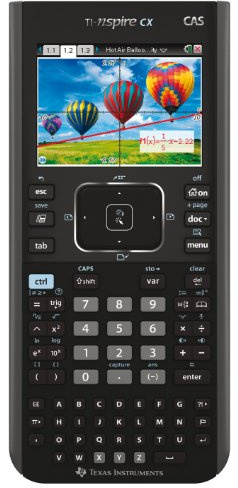 Texas Instruments TI Nspire CX CAS - Calculadora gráfica (pantalla de 3.2, tecla Touchpad), color negro